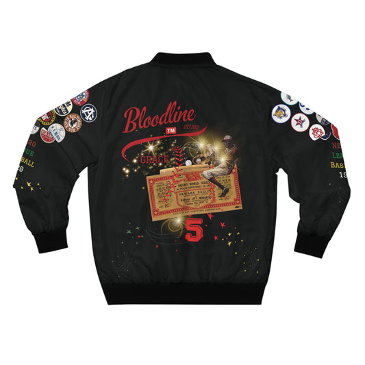 Negro League Grace Men's Bomber Jacket