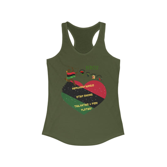 HBCUs Special Edition “Marching Band”Tee-Shirts Women's Ideal Racerback Tank