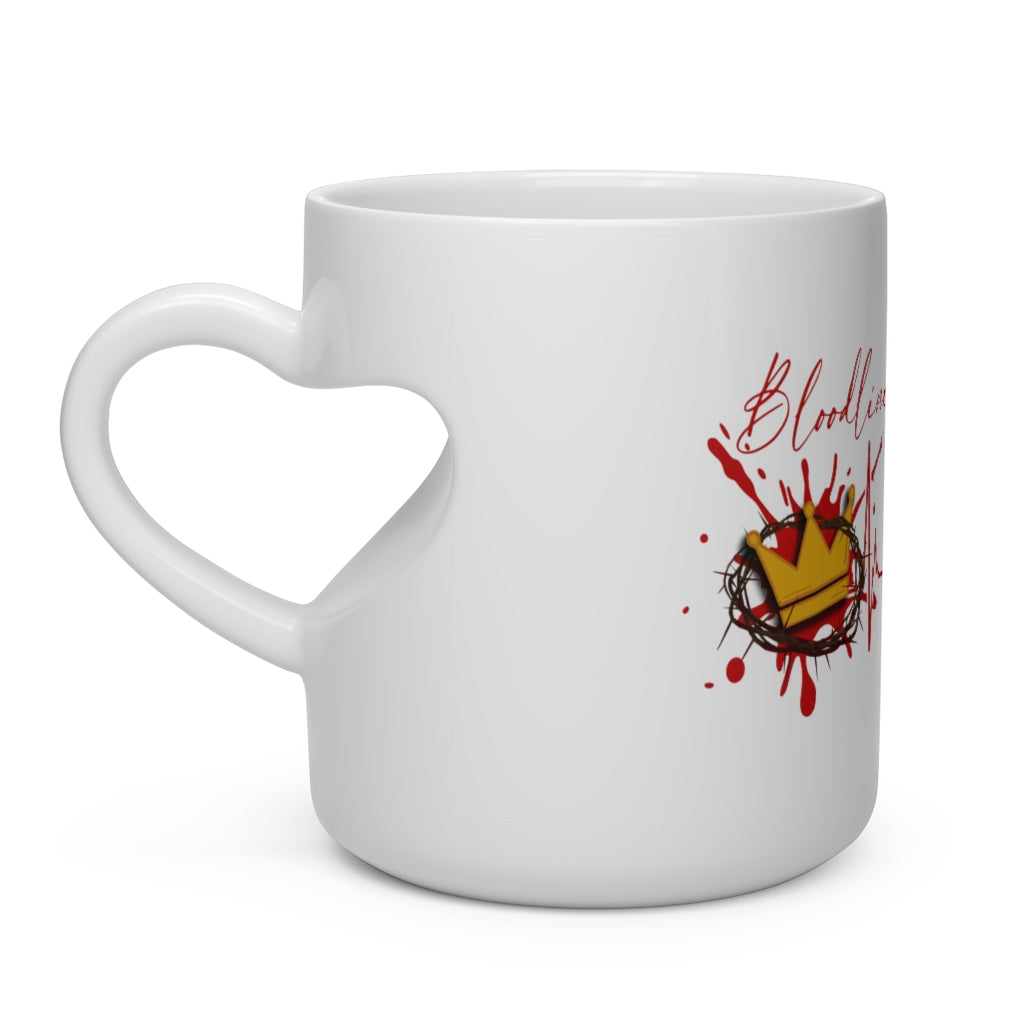 “It is Finished”! Heart Shape Mug