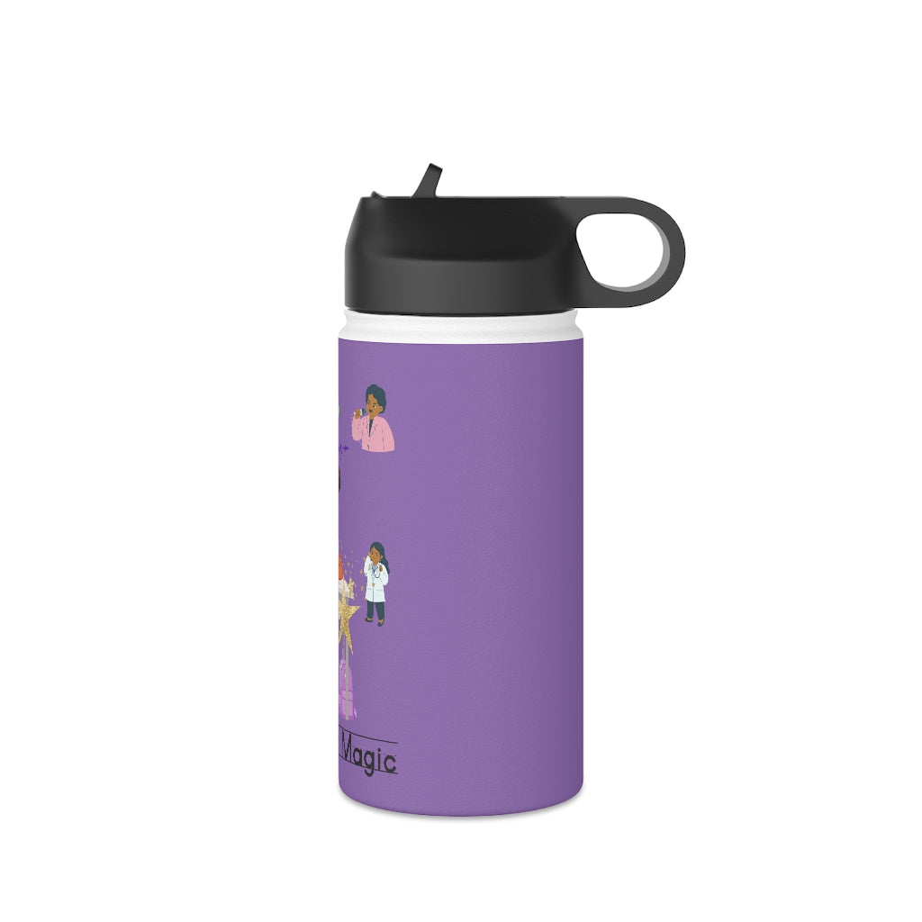 HBCUs Special Edition “Dream” Black Girl Magic Stainless Steel Water Bottle, Standard Lid