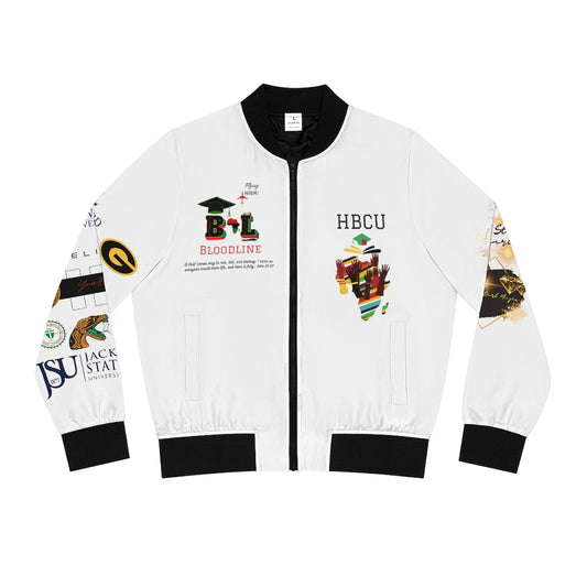 HBCUs Special Edition “Tell Them We Rising “Women's Bomber Jacket
